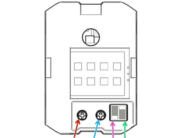 Sensitivity Potentiometer - Used to adjust the Detection Field. Range 4&quot;-24&quot;.  (Factory set at 4&quot;, setting is fully CCW)