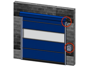 ICS3 Motor, Encoder, and Control Panel Installation and Electrical Instructions