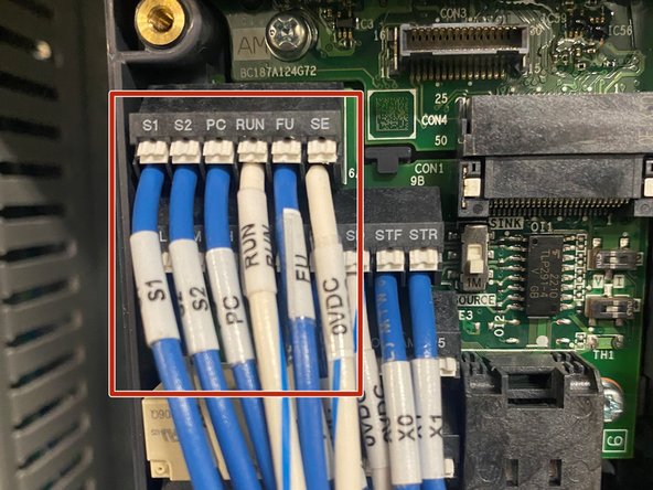 Lastly, Wire the Top Row: