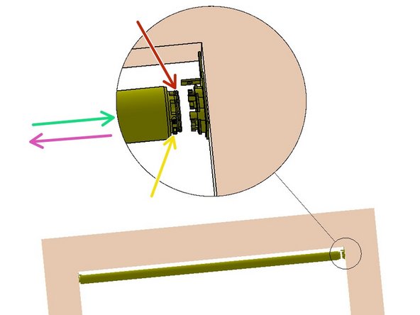 Use 2 people, and 2 ladders at minimum.