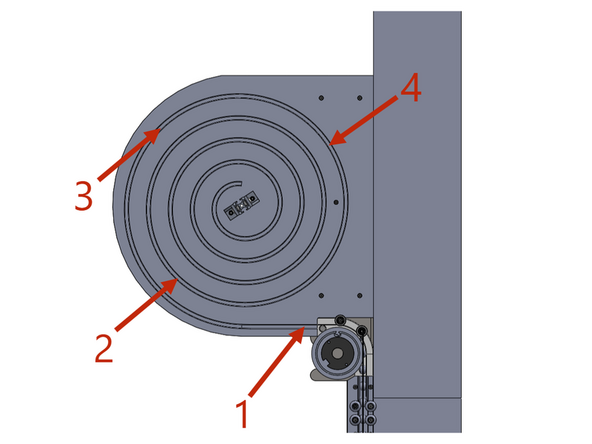 Goff's recommends adding lubrication to the 4 locations see in image 1. These are high friction locations that all doors (regardless of size) will pass during each cycle.