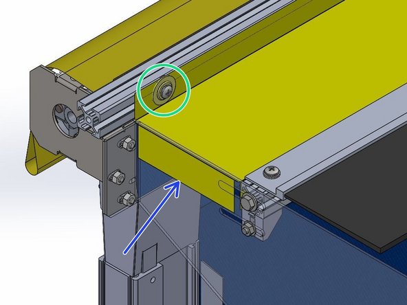 Slide the Square Nuts (provided) into Rear-Facing Slot on the 30mm Rail.