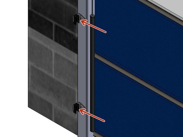 The Light Curtains Snap into the Adapter Brackets, and are Retained with an Interference Fit.