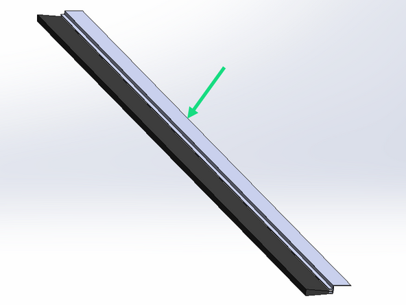 (1) Door Jamb/Lintel Brush Seal