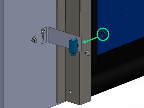 The brackets can accommodate up to 1/4in material appropriate faseners.