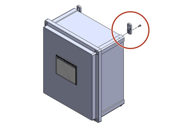 Inside of the Goff's provided Control Panel, there will be a bag containing (4) Feet and (4) 10-32 x 1/2in Screws