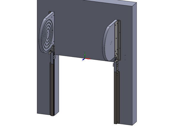 Each spiral mounts with (5) 1/4-20 x 2.125in long shoulder bolts and 1/4-20 nylon-insert lock nuts.