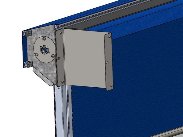 Sandwich the G2 Header Backer Bracket between: