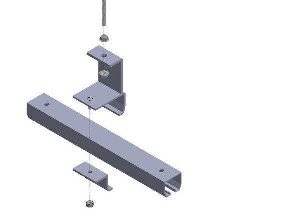 Slide the Loose Bracket piece off of the Stud.