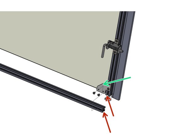 A Spreader Bar and a Brush Holder Fastening Strip will be used at the Top and at the Bottom of the Frame.