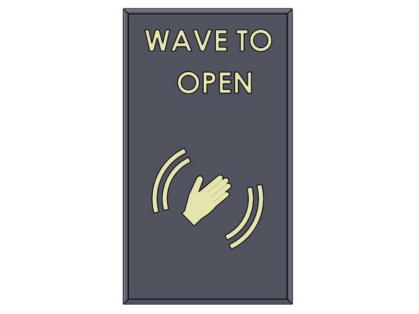 Wiring BEA Touchless Wave-to-Open Switch into ICS Control Panel