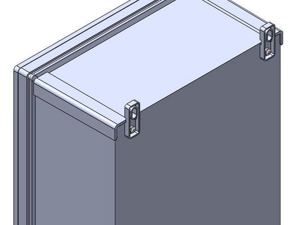 Use these threaded inserts, to Fasten the provided Feet onto the Control Panel.
