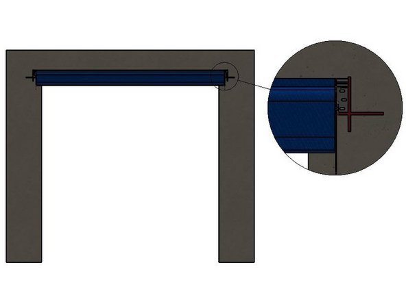 Use two (2) people, and two ladders (at minimum).