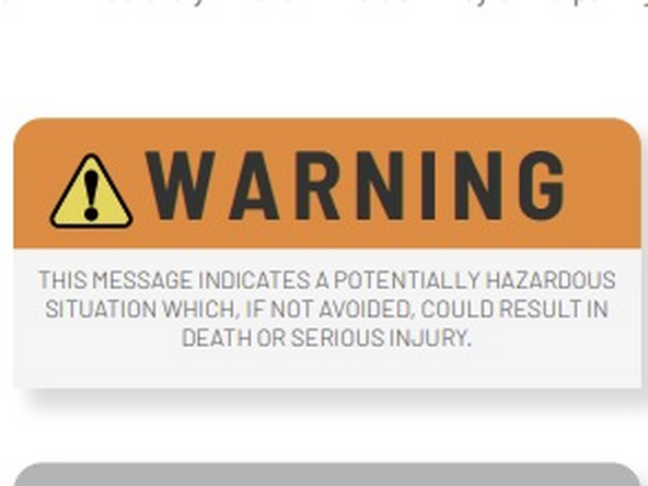To lower the leveler, you must first raise it, and place the maintenance strut into its folded position.