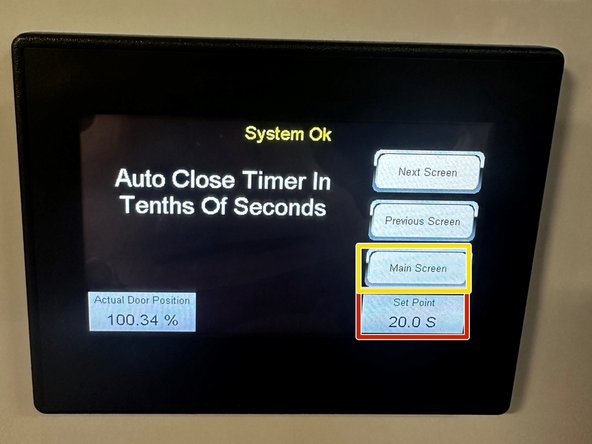 Tap the &quot;NEXT SCREEN&quot; Button.