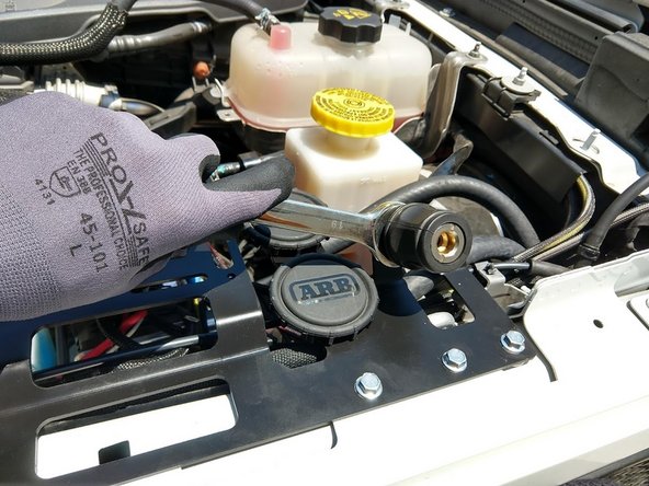 If using the CKMTA12 compressor, you will connect the 90 degree end of the hose to the straight fitting at the brass bulkhead fitting.