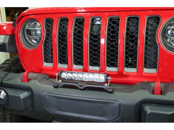 Install light(s) per the manufacturer's instructions.