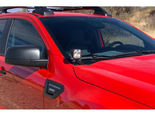 Repeat steps 2 and 3 for other side.