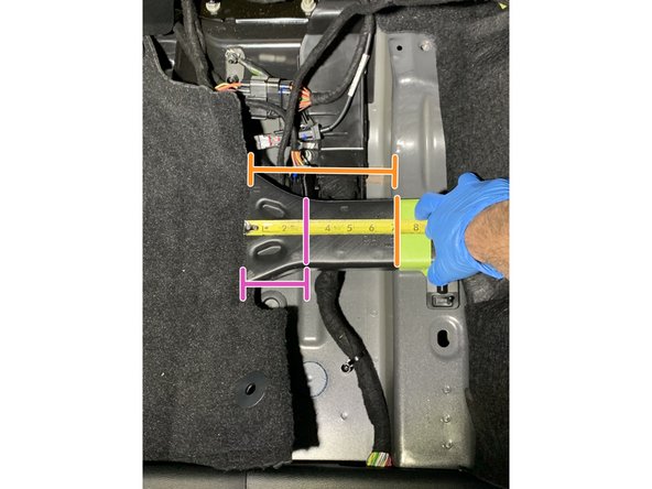 If installing an ARB Manifold, carefully cut the under seat air duct 7&quot; back to clear the compressor mount assembly.