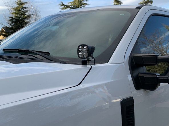 Repeat steps 2 and 3 for other side.