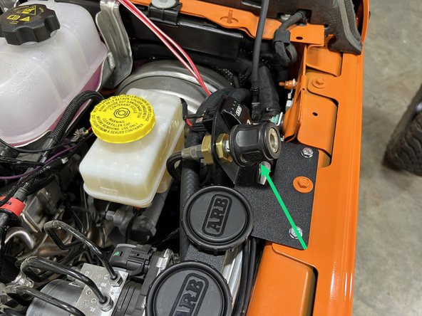 Install a 1/4&quot; NPT male air coupling of preference (not included, we recommend Grimm OffRoad Air Hose Kit GOR10743 which includes an NPT air coupling). Make sure to use thread sealant on the NPT threads.