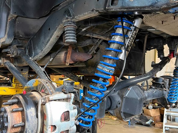 Repeat steps for the other side of the vehicle.