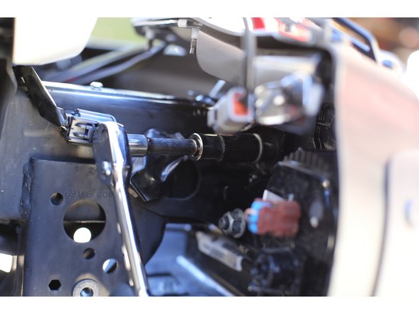 Designate a spot to place the bumper after removal. We recommend putting a towel or cardboard down so the bumper does not get scratched or damaged.