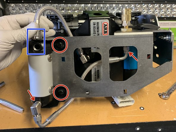 The Stainless Steel Pressure Hose uses flared fittings and thread sealant is not required.