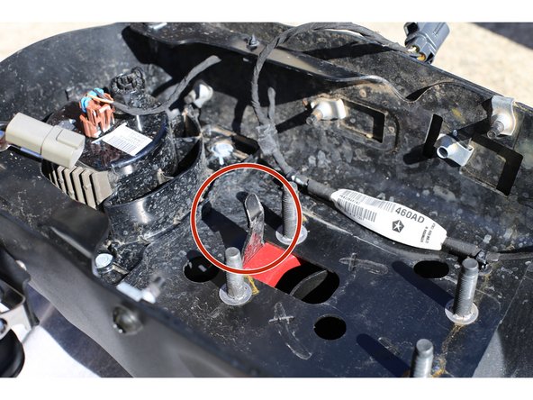 Remove the four nuts securing the bumper to the frame using an 18mm deep socket with a short extension.