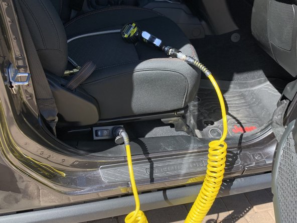 The fan on the ARB Twin Compressor will continue to run until the switch is turned off.