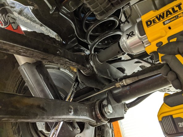 Move onto the rear upper control arms