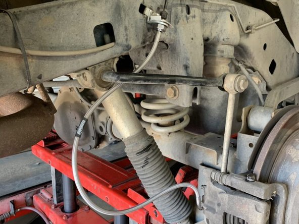 Repeat steps for the other side of the vehicle.