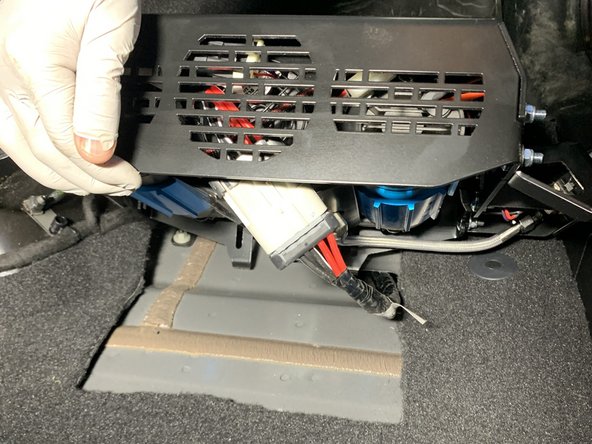 Connect the ARB Power Harness to the compressor bracket assembly and place back in the vehicle.