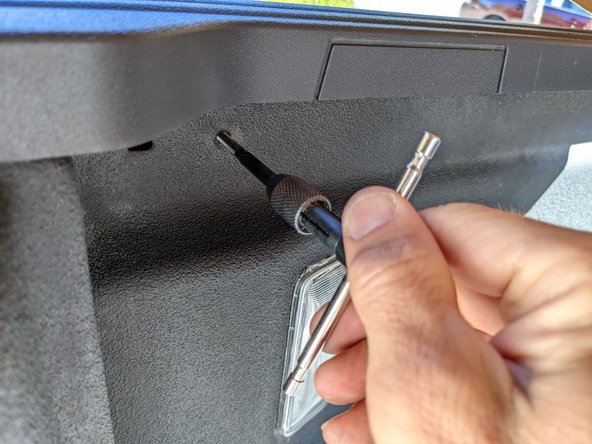 If the vehicle has a spray in bedliner, the threads may need to be cleaned out with a M6x1.0 tap.