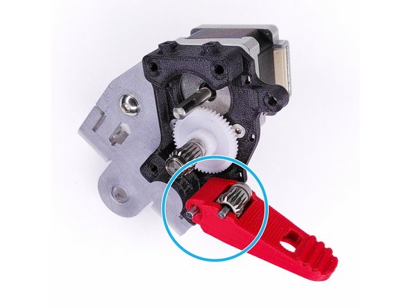 Montez l'ensemble sur l'axe de 3mm.