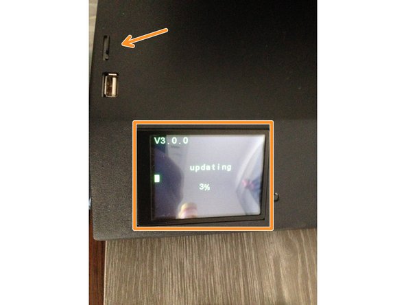 Placer les fichiers (Firmware Ecran X1 TouchMI)  à la racine de la SD_card.