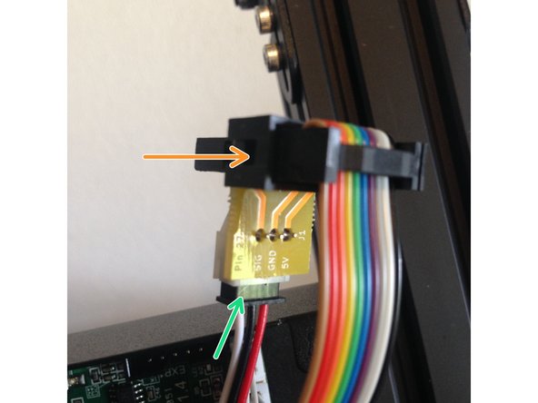 Connectez la broche 3 pins du capteur