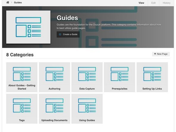 Review Parts of a Guide Page to add further detail to your guide.