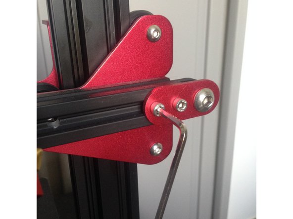 Retendre la courroie du X.