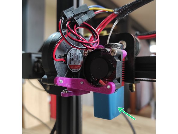 Installez la protection silicone sur le corps de chauffe.