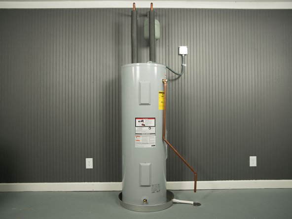 If you can't identify the source of the leak, get help from a qualified person. Turn the electric power and the water supply valve OFF.