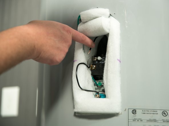 Disconnect the wires from the bad thermostat.