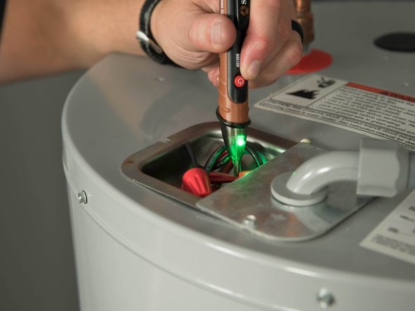 WARNING! Working on an energized circuit can result in severe injury or death from electrical shock. Check wires with a volt meter or circuit tester to make sure power is off.