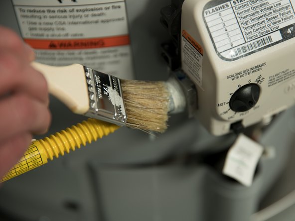 To make soap bubble solution, use 1 part hand dishwashing soap and 15 parts water.