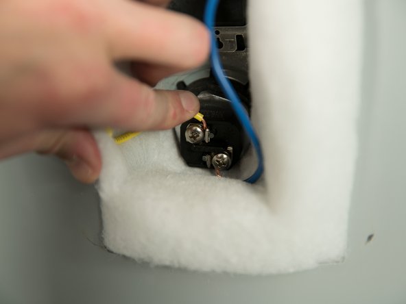 NOTICE:  Do not turn power back on until the tank is completely full of water.