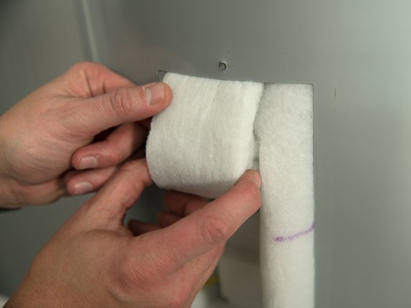 Replace the insulation.