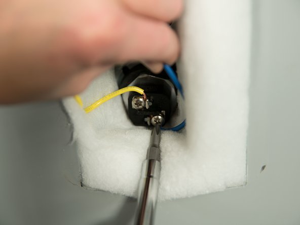 Attach the wires to the element.