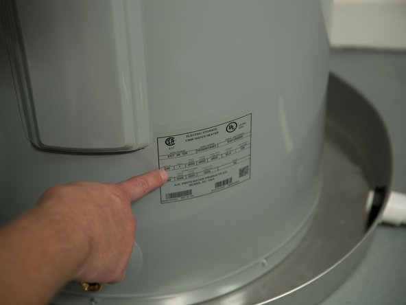 Compare your reading to the voltage listed on the data plate.