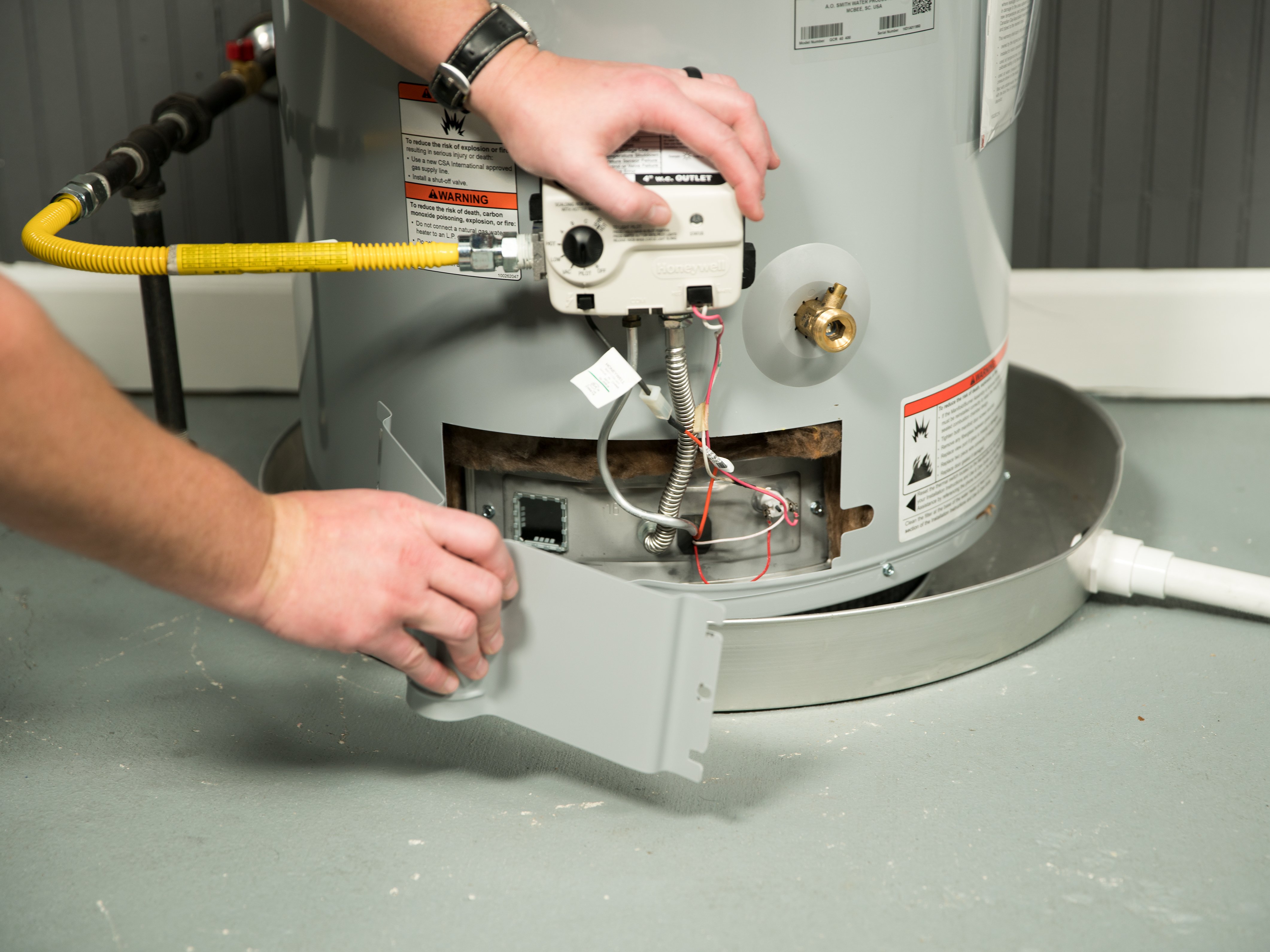 Reset Button Gas Water Heater Will Not Stay Lit Turn Off How To