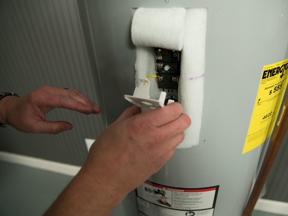 Replace the plastic protector.